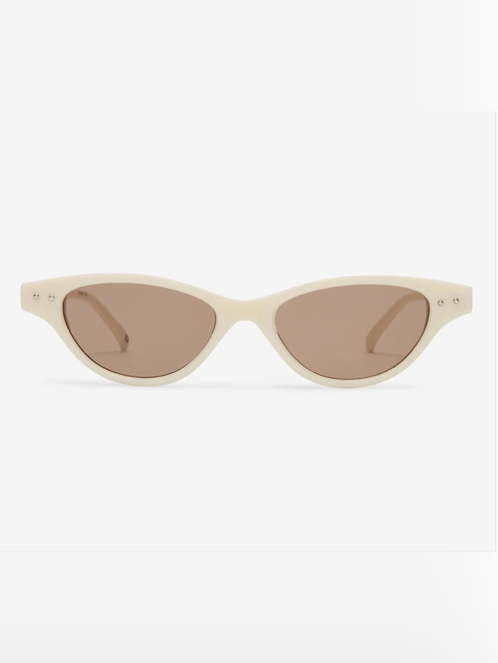 AIRE Cybeles ivory retro cat eye sunglasses NWT
